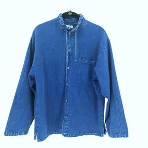 Sea Breeze of California Lightweight Jacket Sz S Vtg 90s Y2K Oversized Lagenlook